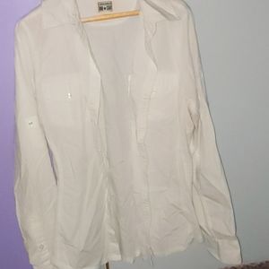 White button down shirt super comfy